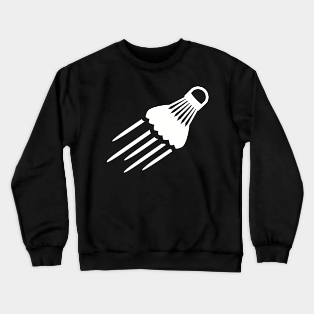 Badminton shuttlecock Crewneck Sweatshirt by Designzz